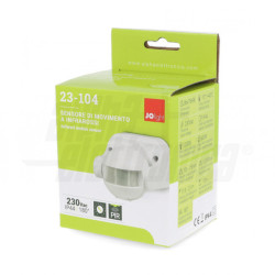 Sensor Movimento Infravermelhos 23-104 IP44