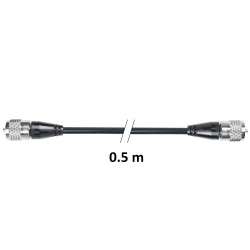 RG-58 Coaxial Patch Cable 50cm 2x PL-259