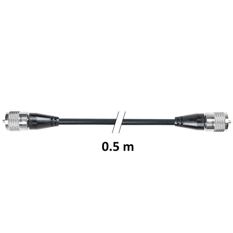 RG-58 Coaxial Patch Cable 50cm 2x PL-259