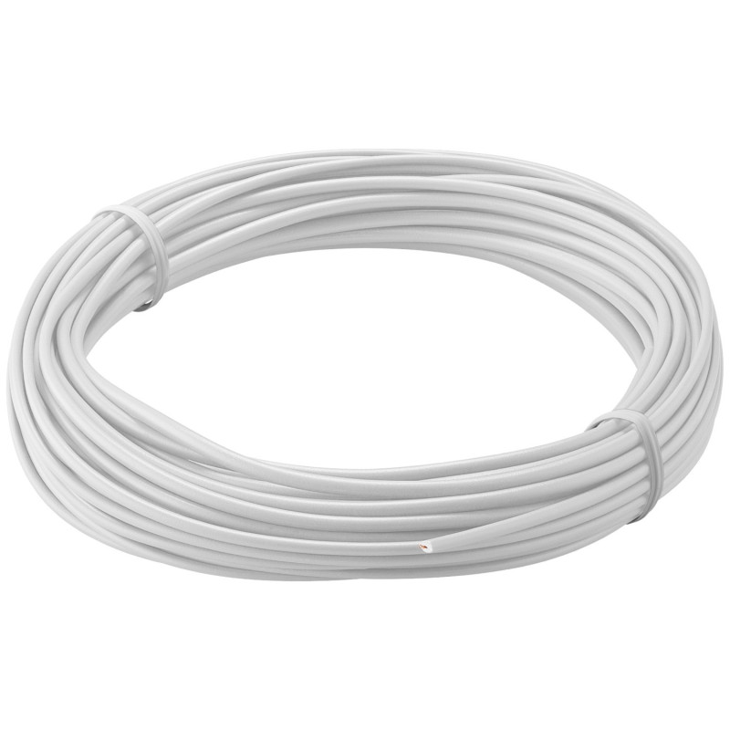 Goobay 55046 Cable Cobre Flexible 0,14 mm2 Blanco 10 m