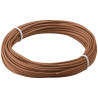 Goobay 55040 Fio Cobre Flexível 0,14 mm2 Castanho 10 m
