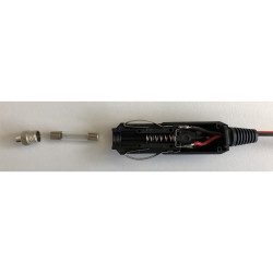 Ficha Isqueiro 12 V com Fusível 2,5 A Goobay | InforBatista
