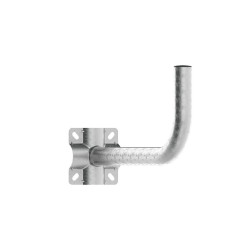 Soporte de Pared 32 Zincado Plateado – 32 mm