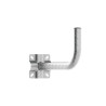 Soporte de Pared 32 Zincado Plateado – 32 mm