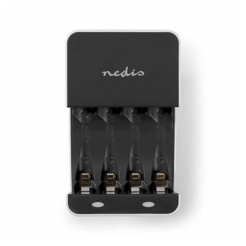 Carregador Nedis BACH05 para Pilhas AA/AAA NiMH