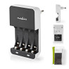 Cargador Nedis BACH05 para Pilas AA/AAA NiMH