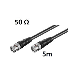Cabo BNC Macho–BNC Macho RG58 50 Ω 5 m
