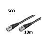 BNC Male–BNC Male RG58 50 Ω Cable 10 m