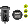 Carregador Auto Goobay Dual USB-A 12 W 2,4 A