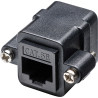 Acoplador RJ45 Goobay CAT 5e UTP com Flange