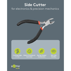 Alicate de Corte Lateral Goobay 110 mm