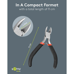 Alicate de Corte Lateral Goobay 110 mm