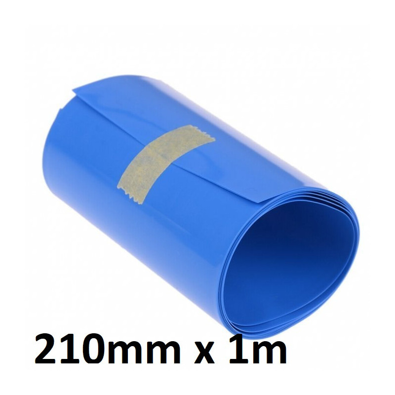 Heat Shrink Tube PVC 1m Ø 210mm for Battery Pack