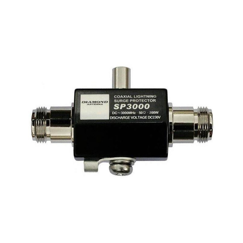 Protetor Coaxial Diamond SP-3000 N Fêmea 3 GHz