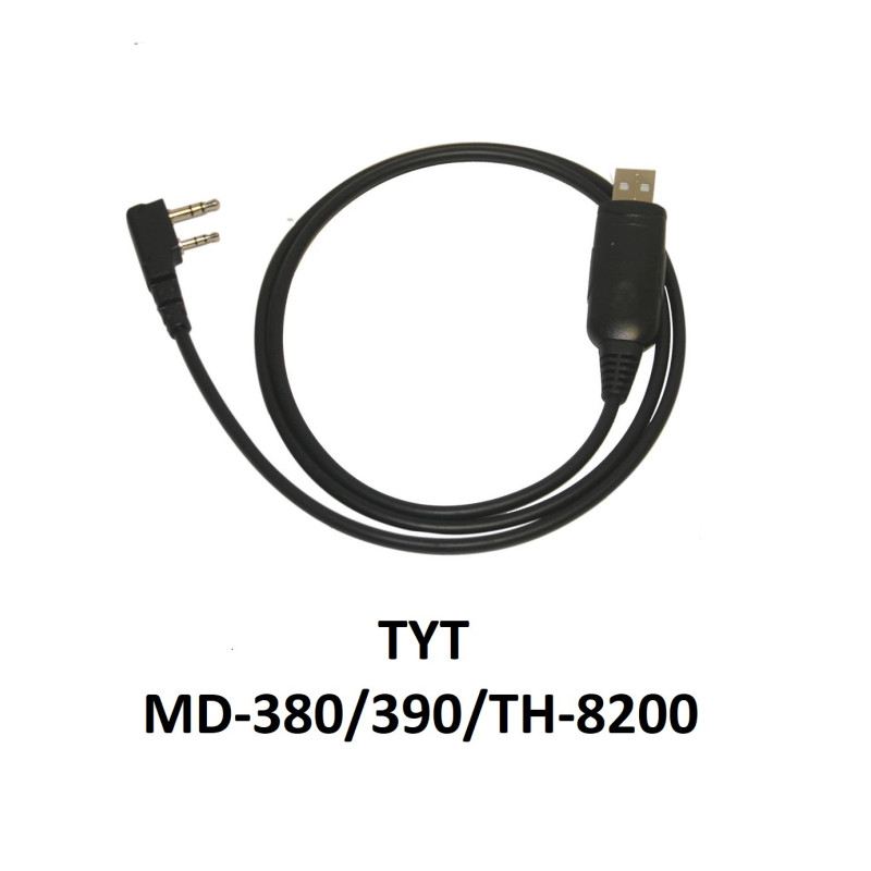 Cabo programação TYT USB MD-380/390/TH-8200