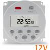 CN101A 12 VDC Digital Timer Switch 16 A