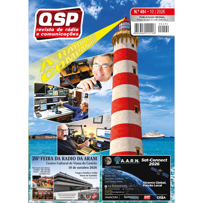 494 QSP - REVISTA DE RÁDIO E COMUNICAÇÕES Nº 494 10-2026