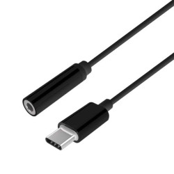 Conversor USB-C a Jack 3,5 mm AISENS 15 cm