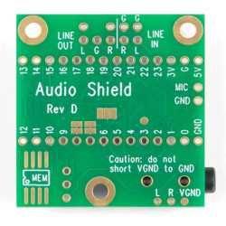 SparkFun Teensy 4 Audio Shield Rev D – DEV-15845