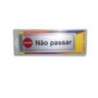 (Nao Passar) Plastic Sticker 17x5.5mm