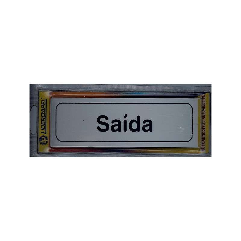(Saida) Plastic Sticker 17x5.5mm