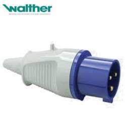 CEE male single-phase 3-pole 32A IP44 - WALTHER
