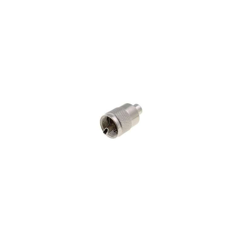 (PL259) Ø5mm welding male for cable RG58