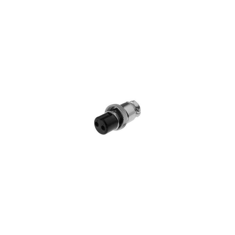 microphone plug female 2-pin cable