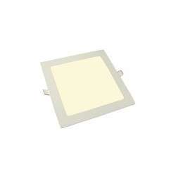 Downlight LED quadrado 230VAC 3W 225..242lm 6000..6500K 85x85mm