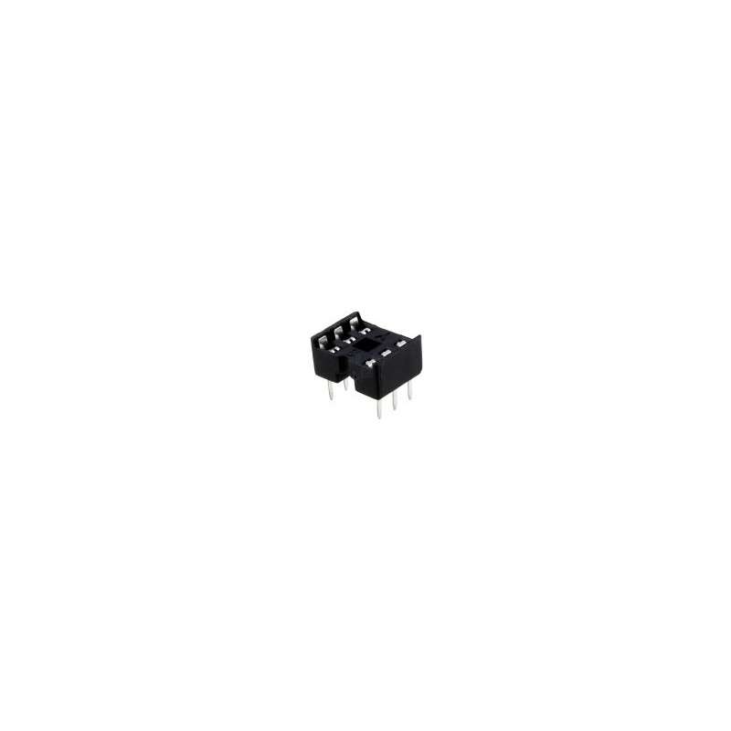 Support for integrated circuits  - 6 pines  - 7.62mm