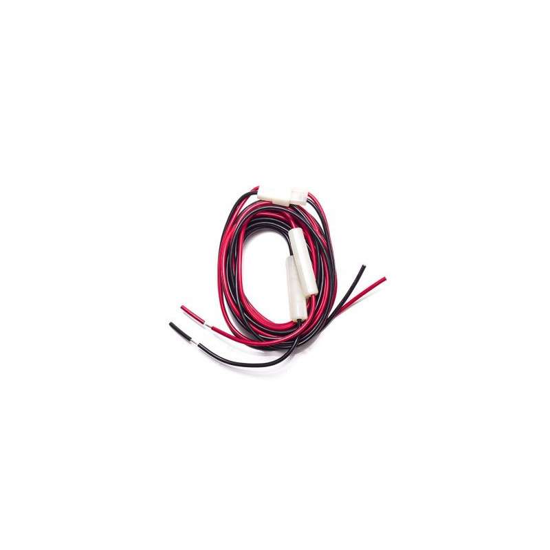 Power supply cable for equipment, 2Mts with Fuses