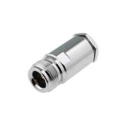 N-type female welding plug for RG58 Ø5mm cable