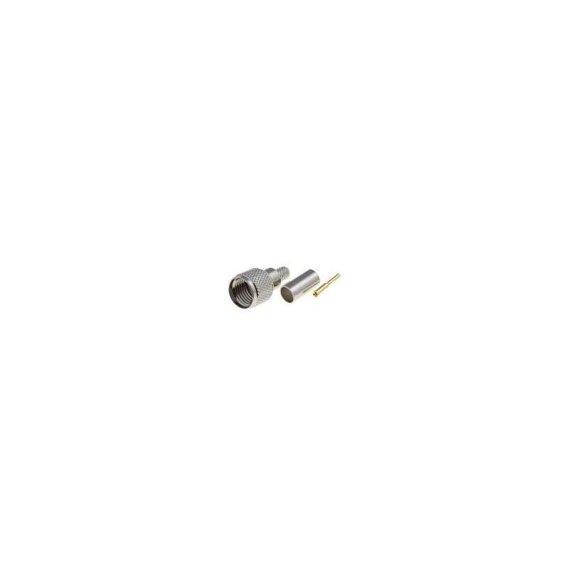 Mini-UHF male crimping plug for RG58 Ø5mm cable