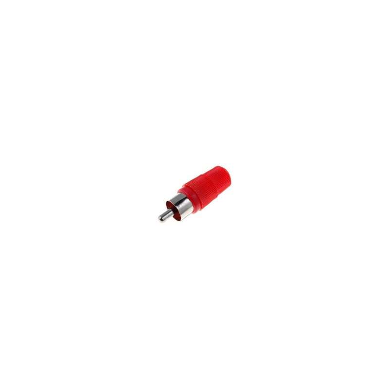 Red male to RCA plug