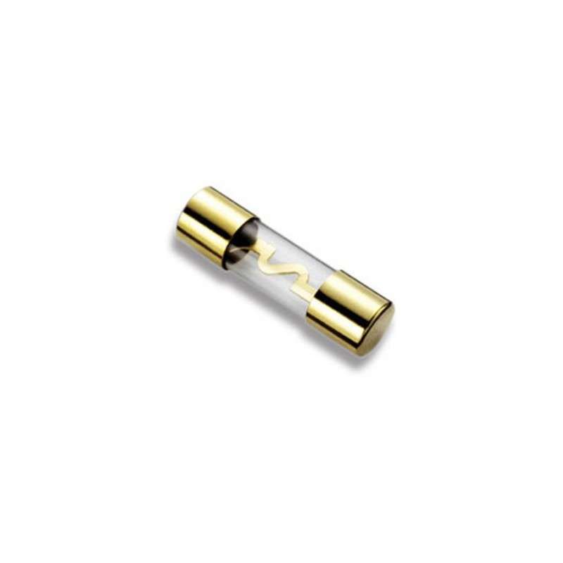 Glass fuse 10x38 20A golden