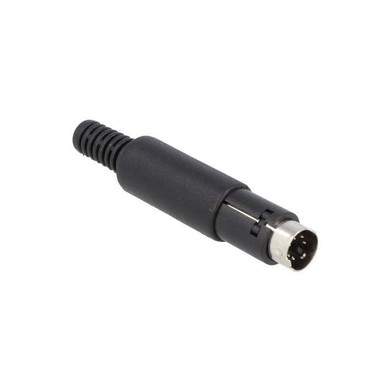Plug mini DIN 6-pin male for cable