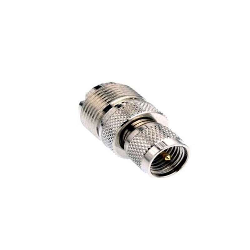 Mini UHF male / female PL adapter
