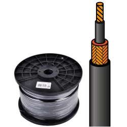 Cable Micrófono (6 mm) Mono 1 Conductor + Malla