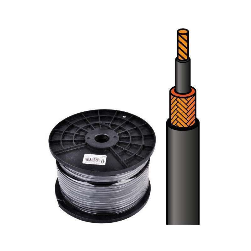 Cable Micrófono (6 mm) Mono 1 Conductor + Malla