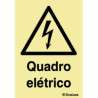 Signaling plate for Electrical Panel (portuguese)