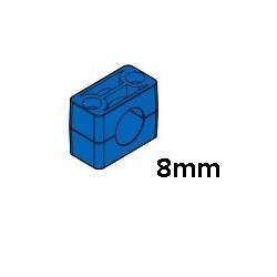 Pieffeci C2-008-PP Abraçadeira DIN 3015-1 Ø8mm