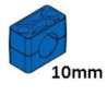 Pieffeci C2-010-PP Abraçadeira DIN 3015-1 Ø10mm