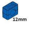 Pieffeci C2-012-PP Abraçadeira DIN 3015-1 Ø12mm