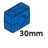 Pieffeci C5-030-PP Abrazadera DIN 3015-1 Ø30mm
