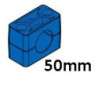 Pieffeci C7-050-PP Abraçadeira DIN 3015-1 Ø50mm
