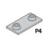 Base plate for welding P4