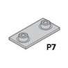 Base plate for welding P7