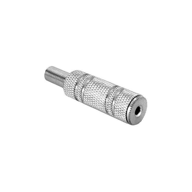 Connector Jack Metal 2,5mm Female stereo