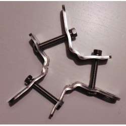  mast clamp 4 dir, 32-85 mm MA1 Universal, Stainless 