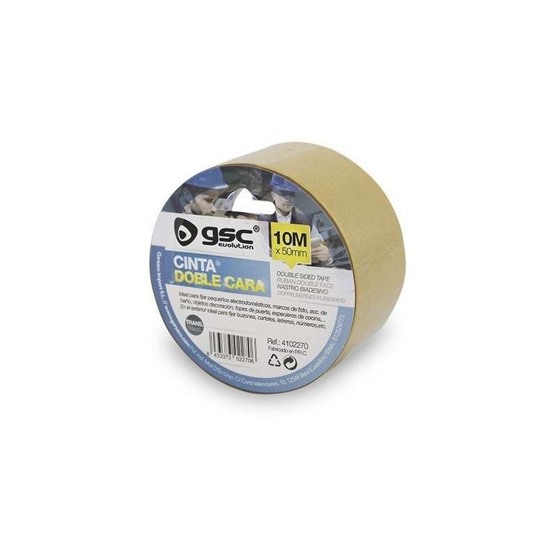 Double sided tape 50mm 10 mts - GSC